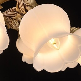 Modern Samtida Andra Metall Ljuskrona