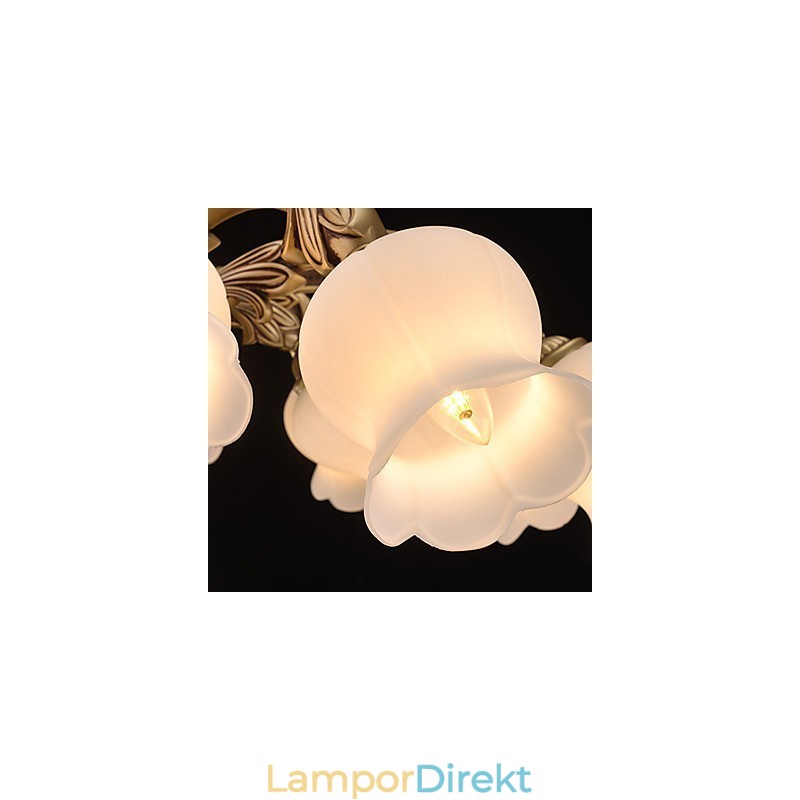 Modern Samtida Andra Metall Ljuskrona