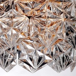 Modern Contemporary Crystal Others Crystal Chandelier Pendel Light Flush Mount