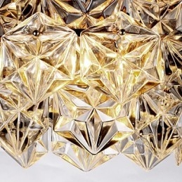 Modern Contemporary Crystal Others Crystal Chandelier Pendel Light Flush Mount