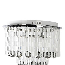 Crystal Semi Flush Mount Med 8 Lampor