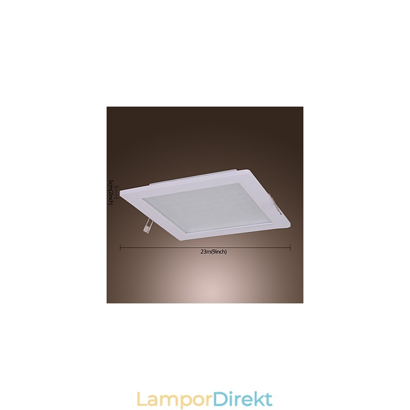 Modern, Modern, Elektropläterad, Infälld Plastmontering I Ministil