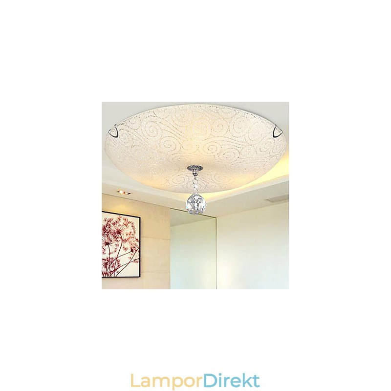 Crystal Flush Mount Light