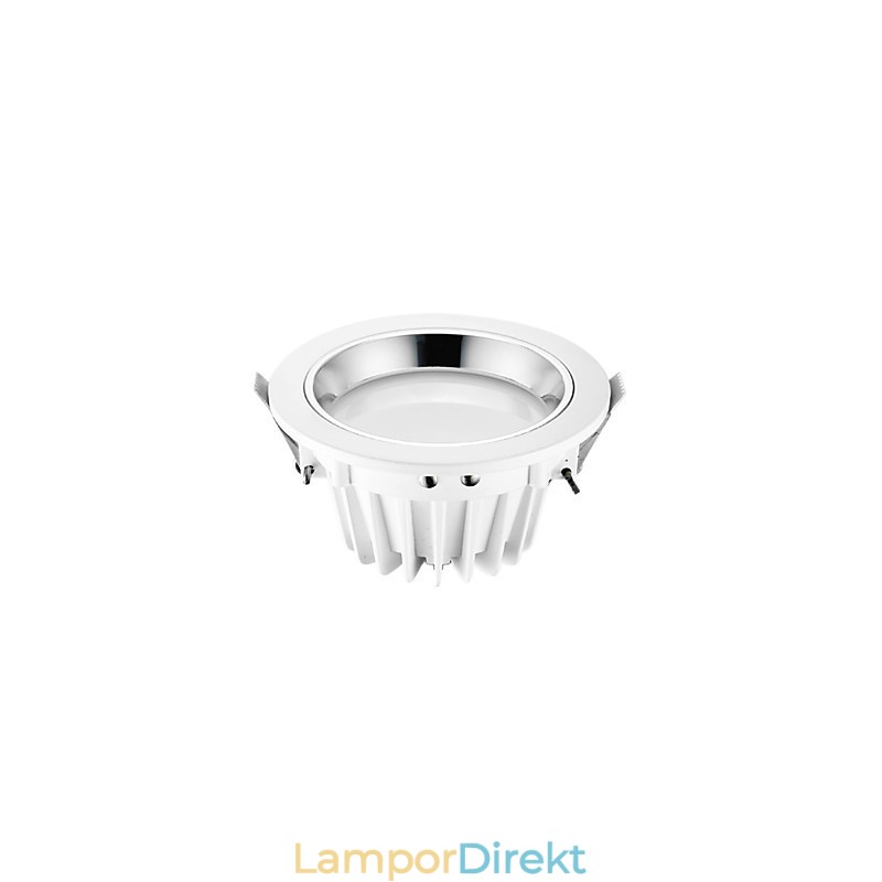 7W Moderna Och Moderna Metallspotlights I Ministil