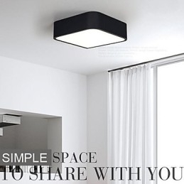 Modern Samtida Målning Metall Flush Mount Light