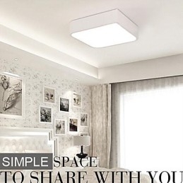 Modern Samtida Målning Metall Flush Mount Light