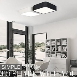 Modern Samtida Målning Metall Flush Mount Light