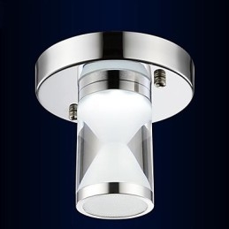Modern Och Modern Krommetall Infälld Lampa