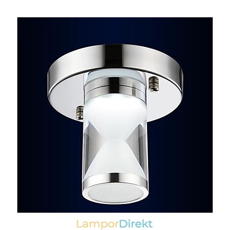 Modern Och Modern Krommetall Infälld Lampa Modern Och Modern Krommetall Infälld Lampa