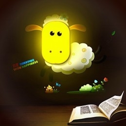 9*6*Kul Att Leka Med Creative Spirit Intelligent Light Control Small Night Light Barn Vägglampa Lights