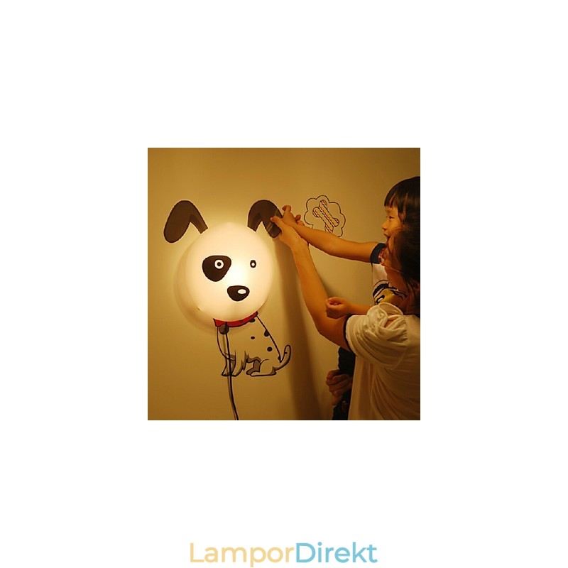 Högtemperaturbeständig Plast Och 10 C Kan Ta Bort Väggklistermärken Creative 3D Tapeter Vägglampa