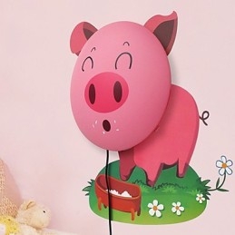 Gris, Högtemperaturbeständigt Plastljus Och 10 C Kan Ta Bort Creative 3D-Vägglampa För Väggpapper