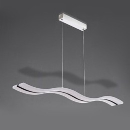 Modern Och Modern Taklampa I Krom