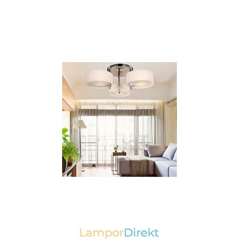 Ljuskrona Modern Living 3 Lampor