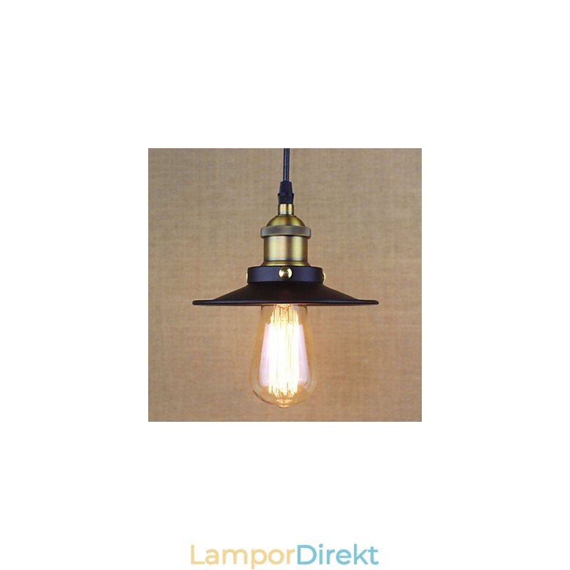 American Country Style Ultra Miniatyr Retro Industrial Enkel Liten Hänglampa
