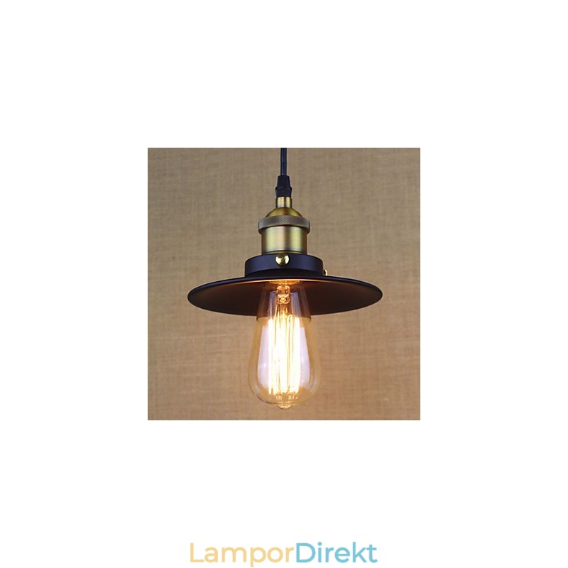 American Country Style Ultra Miniatyr Retro Industrial Enkel Liten Hänglampa