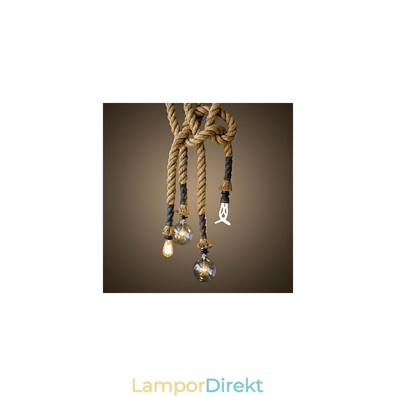 Traditionell Klassisk Rustik Lodge Vintage Country Retro Taklampa