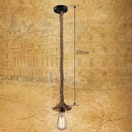 Traditionell Klassisk Rustik Lodge Vintage Country Retro Taklampa