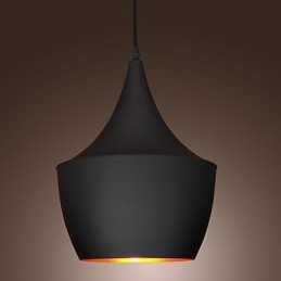 Pendellampa Retro Vintage Tom Dixon Design Svart
