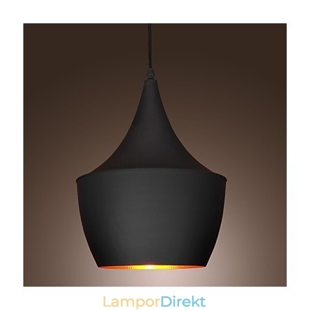 Pendellampa Retro Vintage Tom Dixon Design Svart Pendellampa Retro Vintage Tom Dixon Design Svart