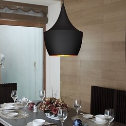 Pendellampa Retro Vintage Tom Dixon Design Svart