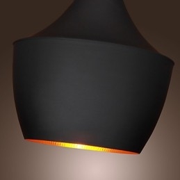 Pendellampa Retro Vintage Tom Dixon Design Svart