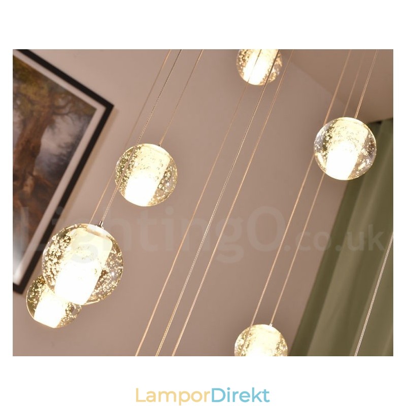 Creative Engineering Stage Meteorer Crystal Ball Pendellampa