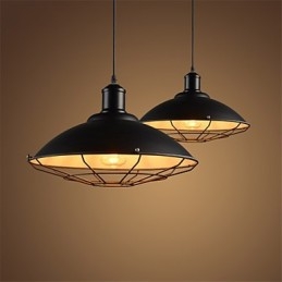 Retro Industriell Taklampa Ljuskrona