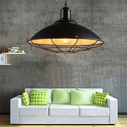 Retro Industriell Taklampa Ljuskrona