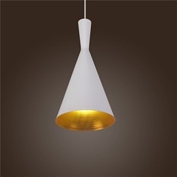Pendellampa Retro Vintage Tom Dixon Design Svart Vit C Typ Cafe Pendellampor