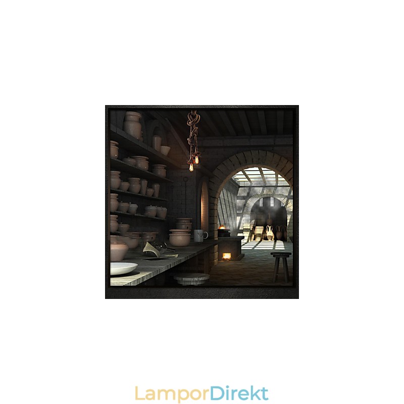 Pendant Lights 2 Lights Industriell Vindrestaurering Av Antika Sätt Är Cafédiskens Kreativa Droppljus