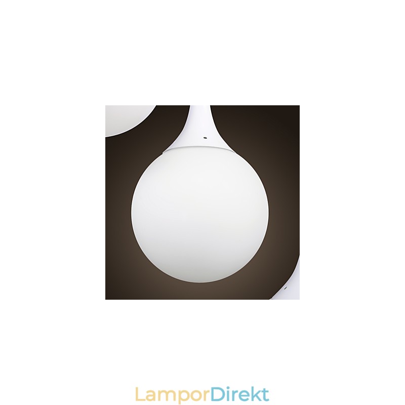 Modern Och Modern Globe Galvaniserad Taklampa