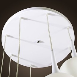 Modern Och Modern Globe Galvaniserad Taklampa