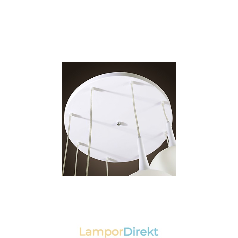 Modern Och Modern Globe Galvaniserad Taklampa