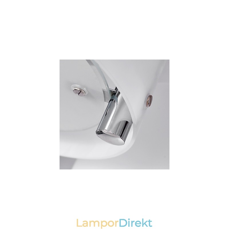 Modern Och Modern Ljuskrona I Krommetall Infällt