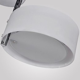 Modern Och Modern Ljuskrona I Krommetall Infällt