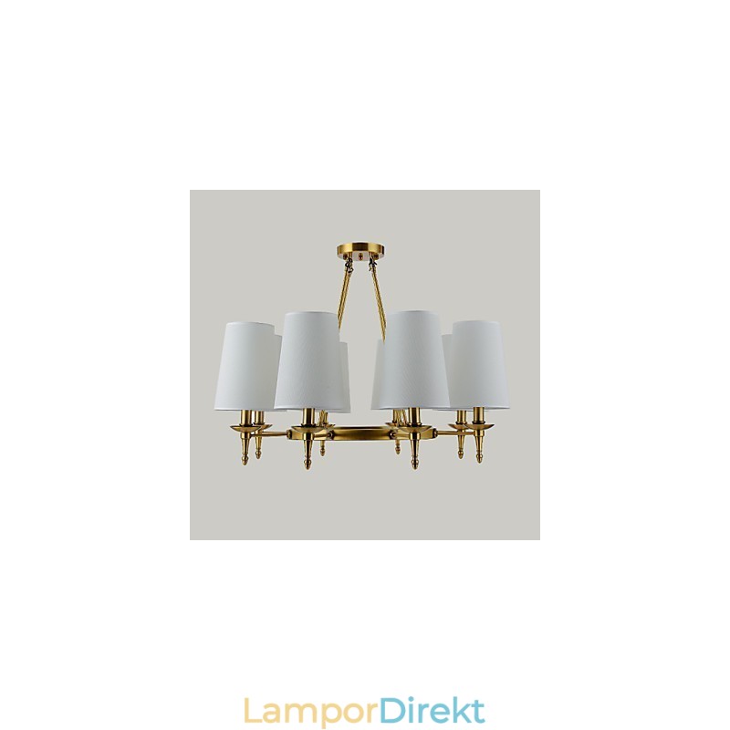 8 Ljus Modern Och Modern Dekorativ Design Taklampa Familj