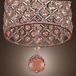 Crystal Drop Pendellampa I Cylinder Style
