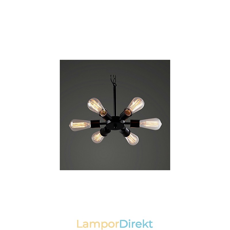 Edison Retro Ljus Ljuskrona