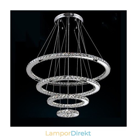 Modern Taklampa Klar Kristall Tak Ljuskrona Belysningslampa Med D100Cm+D80Cm+D60Cm+D40Cm Modern Taklampa Klar Kristall Tak Ljuskrona Belysningslampa Med D100Cm+D80Cm+D60Cm+D40Cm