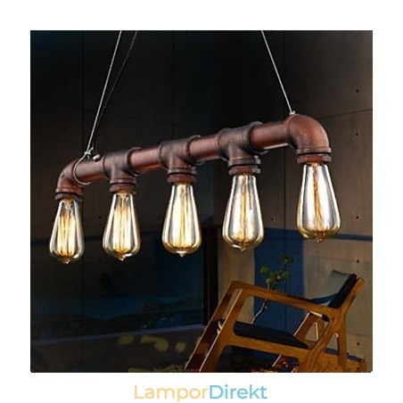 American Country Industrial Veranda Loft Conduit Droplight American Country Industrial Veranda Loft Conduit Droplight