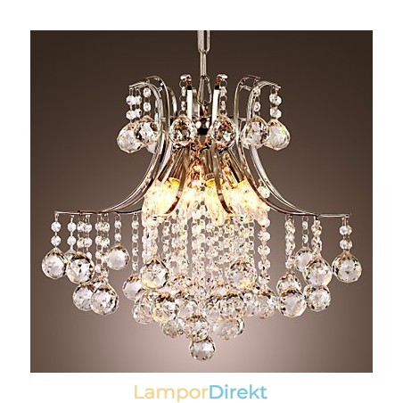 Pendellampa Lyx Modern Crystal Living 6 Lampor Pendellampa Lyx Modern Crystal Living 6 Lampor