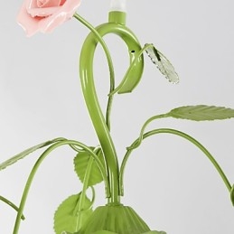 Alla Hjärtans Dag Trädgårdsblommor Och Växter Absorberar Kupolljus