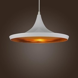 Moderna Moderna Land Retro Målning Metall Taklampa