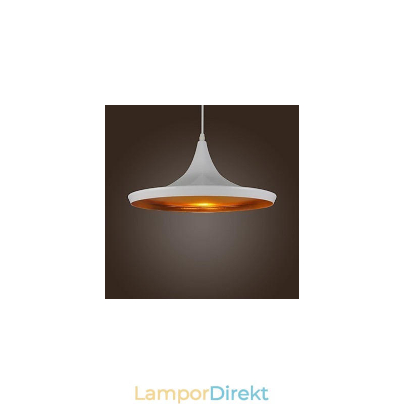 Moderna Moderna Land Retro Målning Metall Taklampa