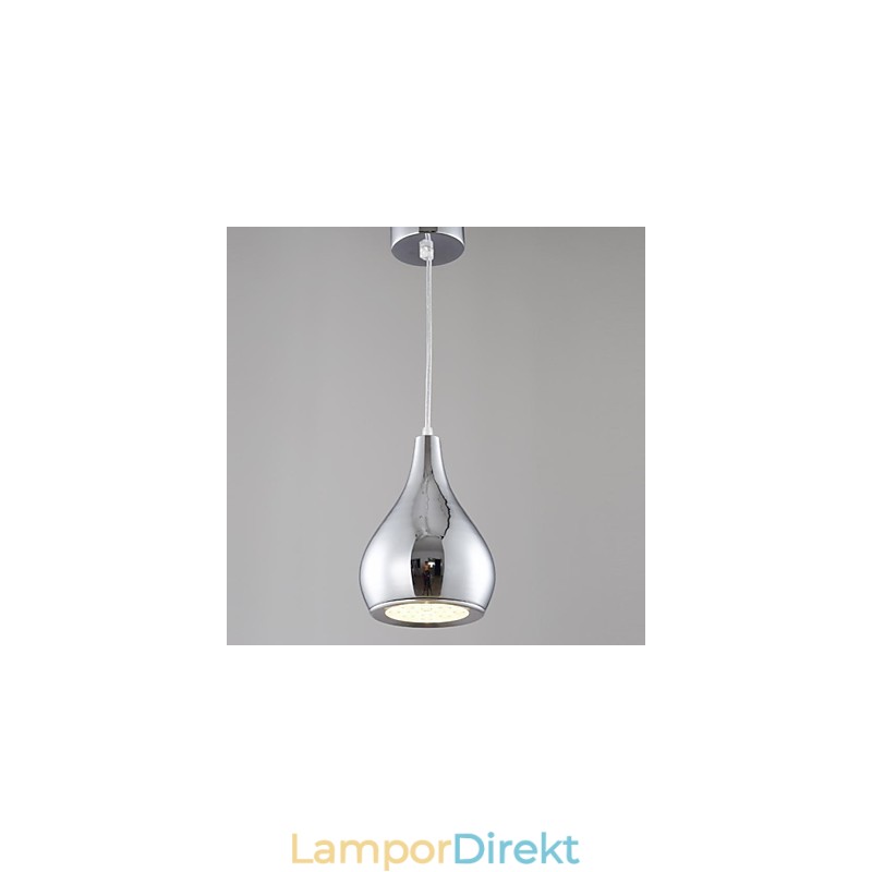 Modern Och Modern Globe Galvaniserad Metall Taklampa