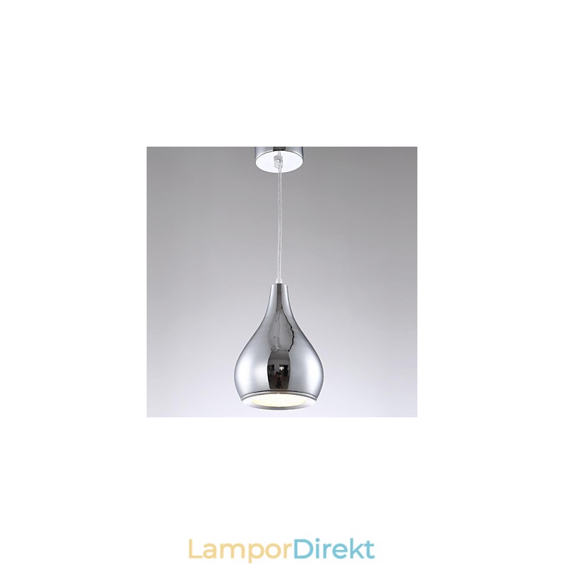 Modern Och Modern Globe Galvaniserad Metall Taklampa