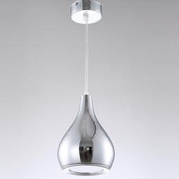 Modern Och Modern Globe Galvaniserad Metall Taklampa