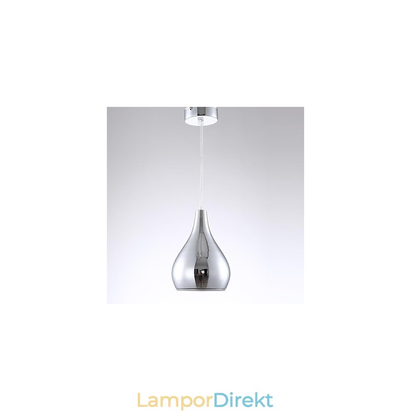 Modern Och Modern Globe Galvaniserad Metall Taklampa