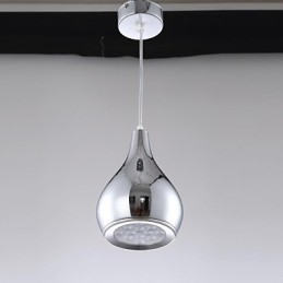 Modern Och Modern Globe Galvaniserad Metall Taklampa